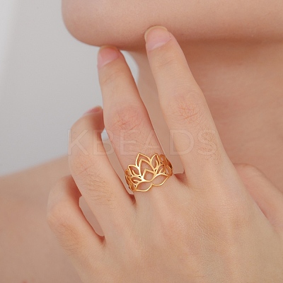 304 Stainless Steel Finger Rings LS-RJEW-L129-02G-1
