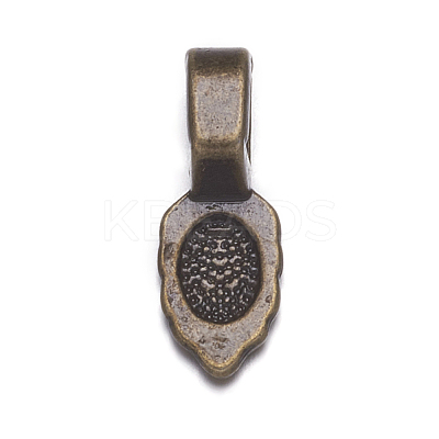 Tibetan Style Pendant Bails LS-MAB3357Y-1