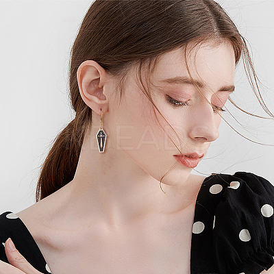 20Pcs 4 Colors Zinc Alloy Enamel Pendants ENAM-CJ0001-107-1