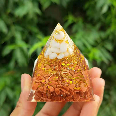 Orgonite Pyramid Resin Energy Generators PW-WGE9C45-02-1