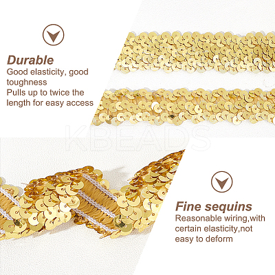 Plastic Paillette Elastic Beads PVC-OC0001-01I-1