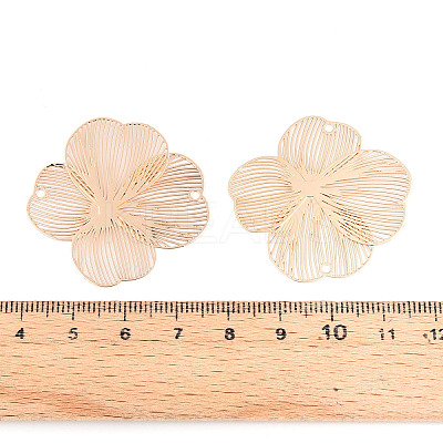 Brass Connector Charms KKC-T003-02KCG-1