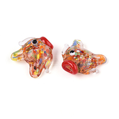 Handmade Lampwork Beads LAMP-T023-16E-1