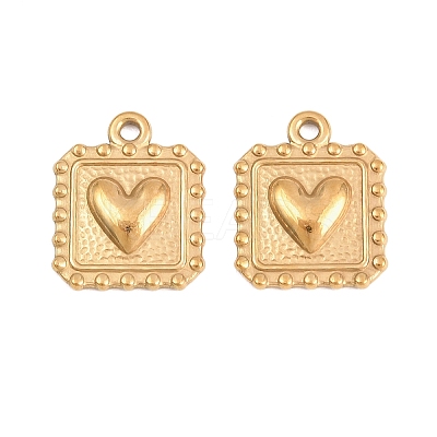 Valentine's Day 304 Stainless Steel Pendants STAS-F366-05G-1