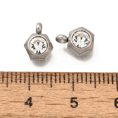 201 Stainless Steel Charms STAS-F311-06P-09-1