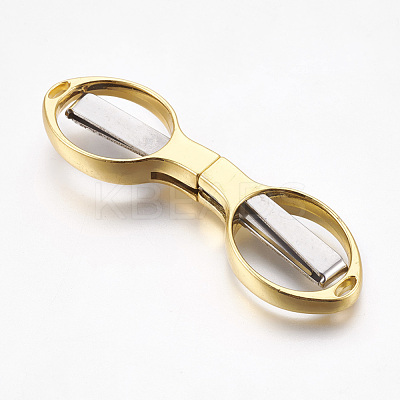 Stainless Steel Pocket Scissors TOOL-WH0109-01GP-1
