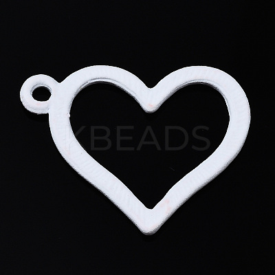 Spray Painted Alloy Pendants LS-PALLOY-Q434-013A-NR-1