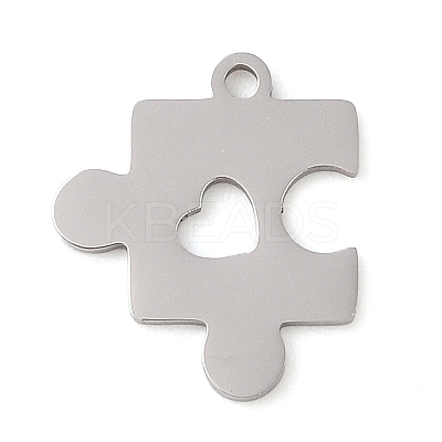 Non-Tarnish Manual Polishing 201 Stainless Steel Pendants STAS-M058-04P-1