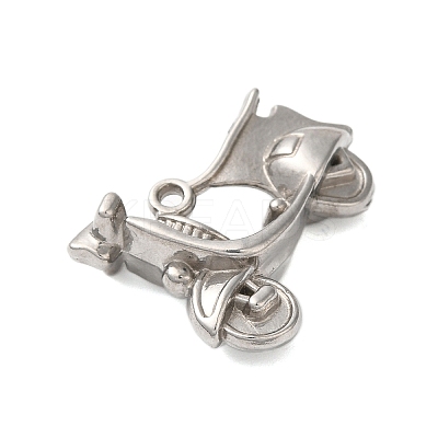 Non-Tarnish 304 Stainless Steel Pendants STAS-N103-39P-1