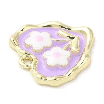 Alloy Enamel Pendants PALLOY-P294-04G-04-1