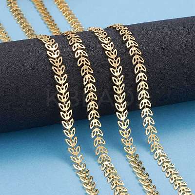 Brass Handmade Cobs Chains CHC-G006-14G-1