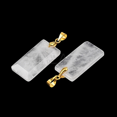 Natural & Synthetic Gemstone Faceted Pendants G-L623-03G-1