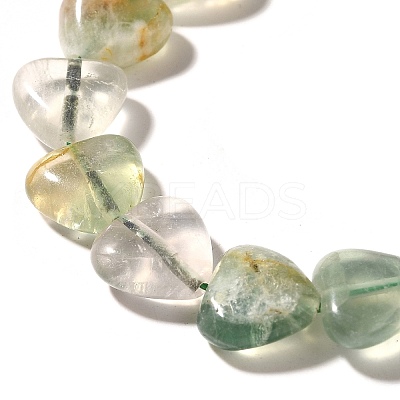 Natural Green Fluorite Beads Strands G-R190-10mm-47-1
