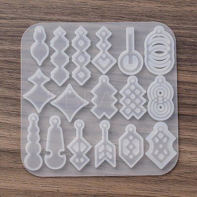Pendant Silicone Molds LS-AJEW-S041-03B-1
