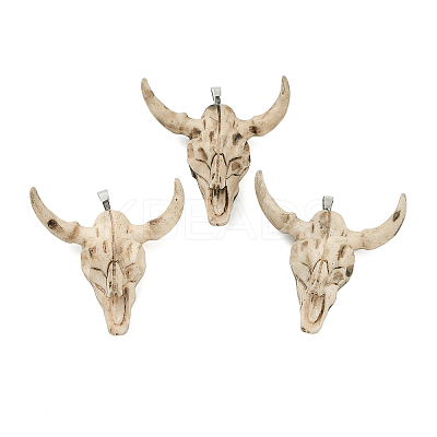 Resin Pendants RESI-E008-03P-1