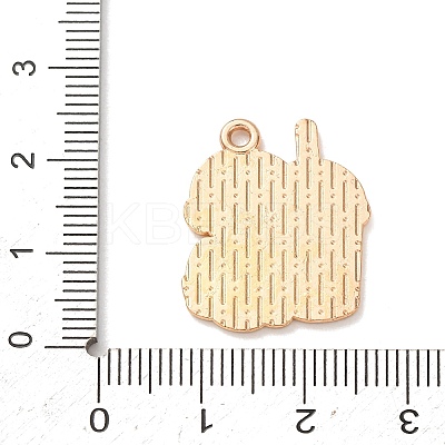 Alloy with Enamel Pendants AL-CBA9CD2-01E-1
