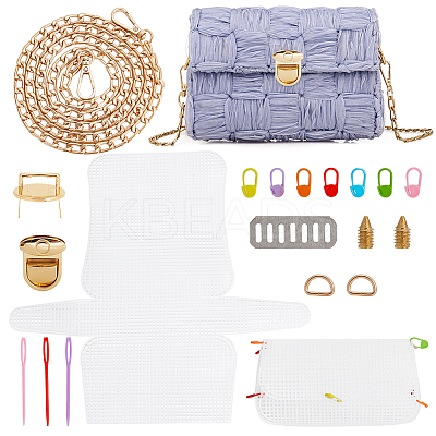 DIY Purse Knitting Making Kits DIY-WH0453-98A-1