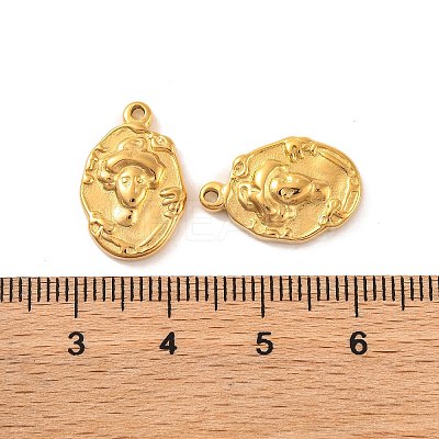 Ion Plating(IP) 304 Stainless Steel Pendants STAS-N103-180A-G-1