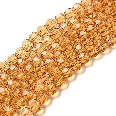 Transparent Glass Beads EGLA-A035-T8mm-D17-1