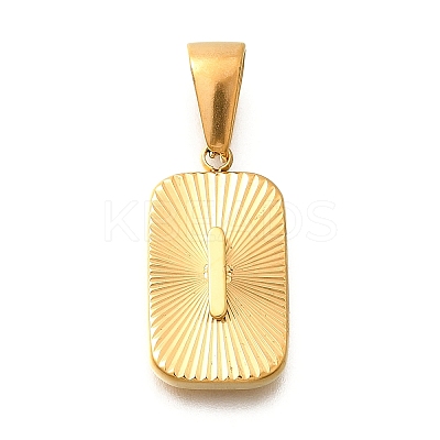 304 Stainless Steel Pendants STAS-S161-01I-G-1
