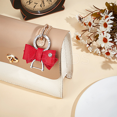 Imitation Leather Keychains AJEW-WH20020-138A-1