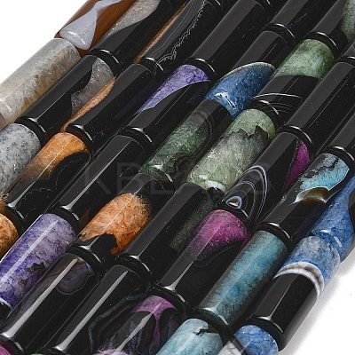 Natural Agate Beads Strands GG-L001-A01-01-1