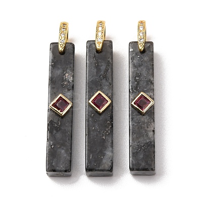Natural Labradorite Pendants GG-CBA51ED-01G-01-1