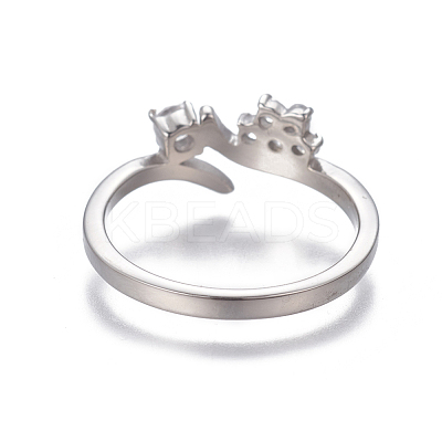 304 Stainless Steel Finger Rings RJEW-F080-25P-17mm-1