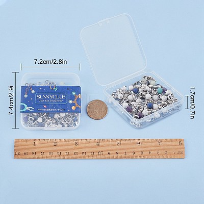 Natural Gemstone Pendants HJEW-SC0001-12-1
