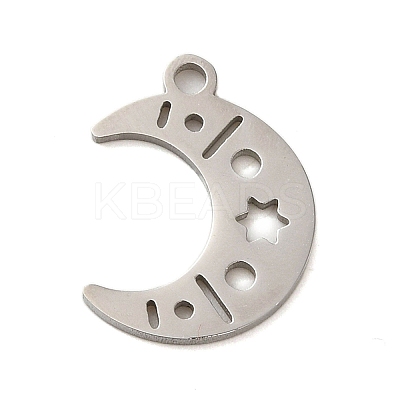 Non-Tarnish 304 Stainless Steel Pendants LS-STAS-S123-03P-04-1