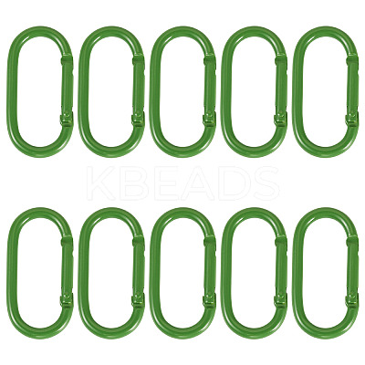 10Pcs Alloy Spring Gate Rings FIND-TA0009-25B-1