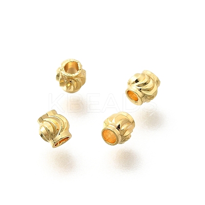 Brass Beads KK-K398-02G-1