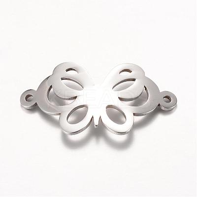 Tarnish Resistant 201 Stainless Steel Links connectors STAS-S059-16B-1
