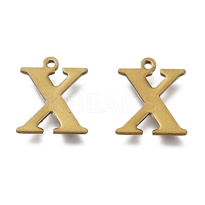 PVD Vacuum Plating  304 Stainless Steel Charms STAS-H112-X-AB-1