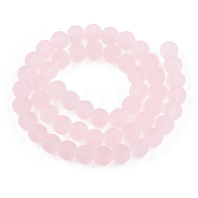 Transparent Glass Beads Strands LS-GLAA-T032-T8mm-MD10-1