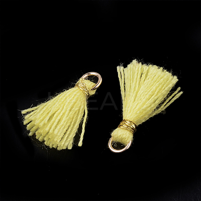 Polycotton(Polyester Cotton) Tassel Pendant Decorations FIND-S281-37-1