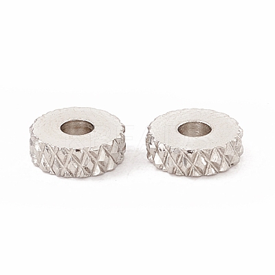 Non-Tarnish 201 Stainless Steel Spacer Beads STAS-A057-25B-P-1