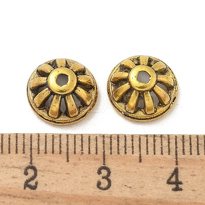 Tibetan Style Alloy Beads TIBE-P003-69AG-1
