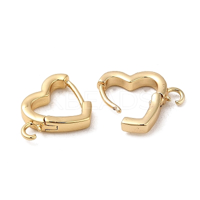 Brass Hoop Earrings Finding LS-KK-M262-1B-G-1