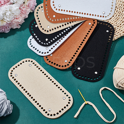 8Pcs 4 Colors Rectangle Felt Bag Bottom FIND-PH0024-17A-1