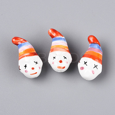 Handmade Porcelain Beads PORC-N012-01B-1