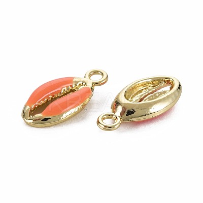 Alloy Enamel Pendants PALLOY-T065-27F-1