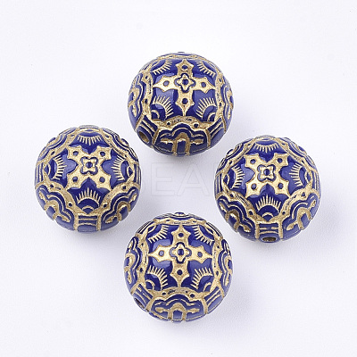 Plating Acrylic Beads X-PACR-T001-08A-1