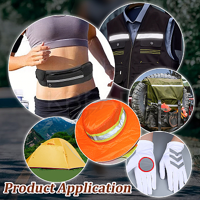 50M Reflective Polyester Ribbons OCOR-WH0070-306B-1
