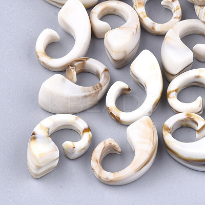 Acrylic Beads OACR-S021-11H-1