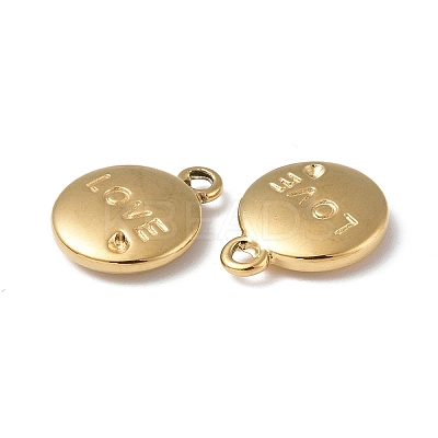 Ion Plating(IP) 304 Stainless Steel Pendant Rhinestone Settings STAS-C066-29G-1