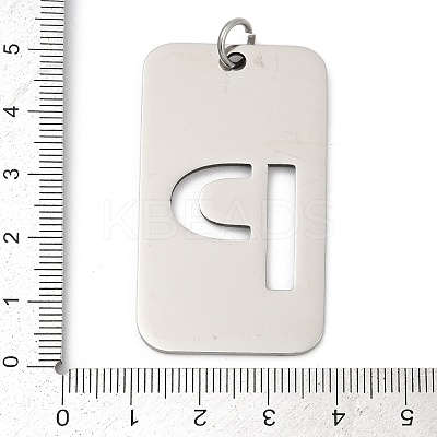 304 Stainless Steel Pendants STAS-M115-01P-P-1