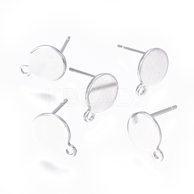 Non-Tarnish 304 Stainless Steel Ear Stud Components STAS-I120-17A-P-1