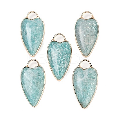 Natural Amazonite Pendants G-G193-02G-08-1
