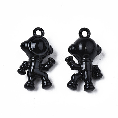 Spray Painted Alloy Pendants PALLOY-T077-164-1